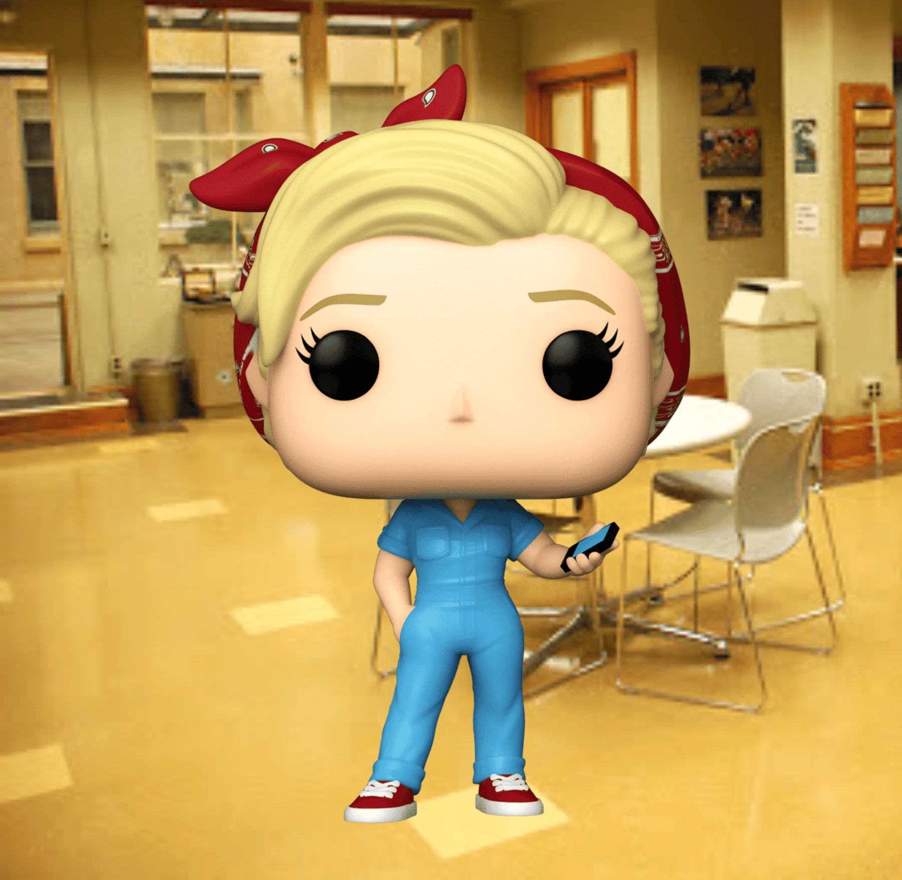 Parks & Recreation Funko Pop! Leslie The Riveter #1146