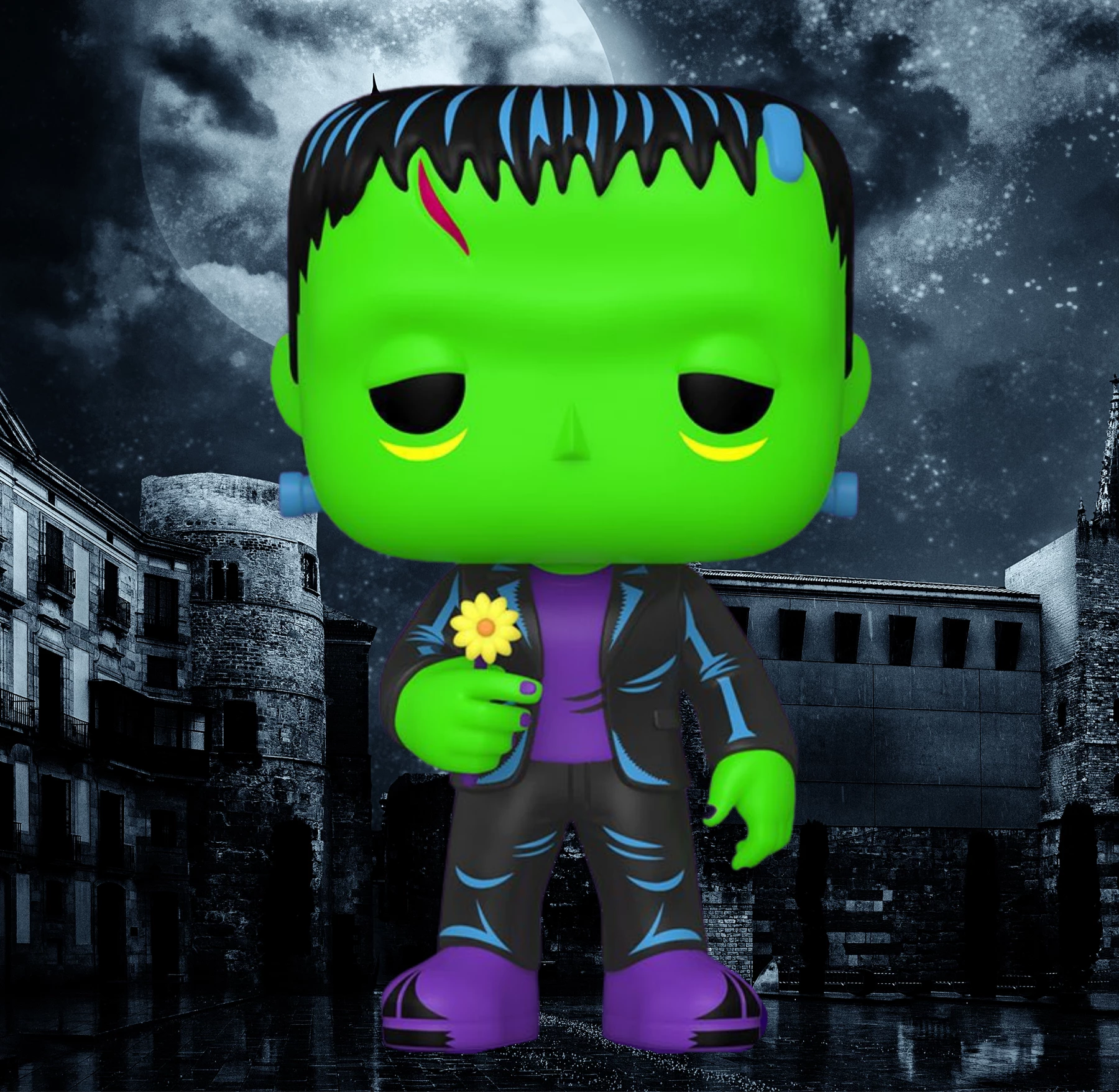 Universal Monsters Funko Pop! Frankenstein (Neon Black Light) #1227