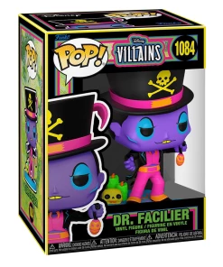TOY RESCUE: Disney Villains Funko Pop! Dr. Facilier (Neon Black Light) #1084 (Non-Mint)