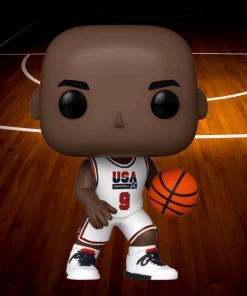 NBA: Legends Funko Pop! Michael Jordan (White Jersey)(1992 Team USA Jersey) #114