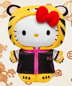 Hello Kitty X Kidrobot Hello Kitty (Year Of The Tiger) (w/ Black & Cream Jacket) 13in Medium Plush