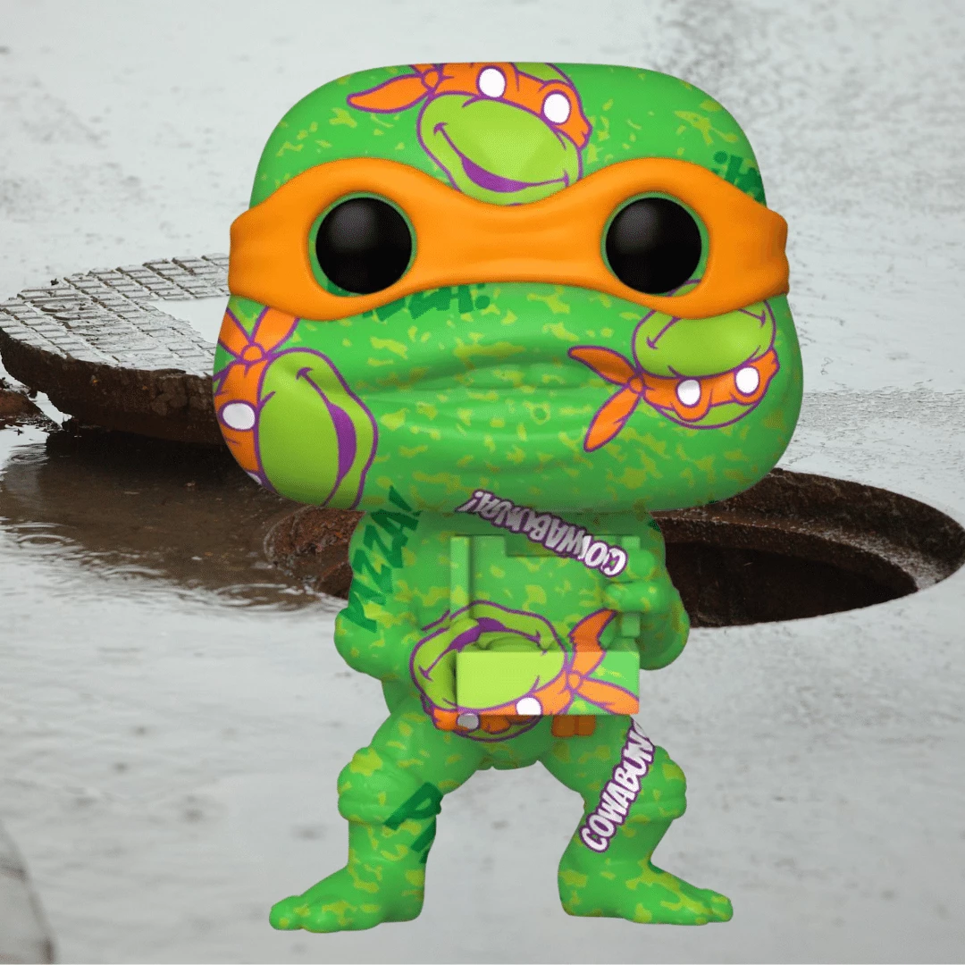 Teenage Mutant Ninja Turtles Funko Pop! Michelangelo (Artist Series) (with Pop! Hard Stack) #54