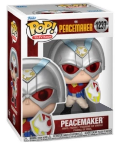 TOY RESCUE: Peacemaker Funko Pop! Peacemaker (with Shield) (2022 Wondrous Convention) (Shared Sticker) #1237 (Non-MInt)