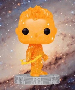 The Infinity Saga Funko Pop! Hawkeye (Orange) (Artist Series) (with Pop! Hard Stack) #51