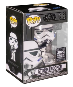 TOY RESCUE: Star Wars Funko Pop! Stormtrooper (2022 Galactic Convention) #510 (Non-Mint)