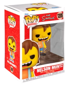 TOY RESCUE: The Simpsons Funko Pop! Nelson Muntz #1205 (Non-Mint)
