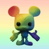 Disney: Pride Funko Pop! Mickey Mouse (Rainbow) #01