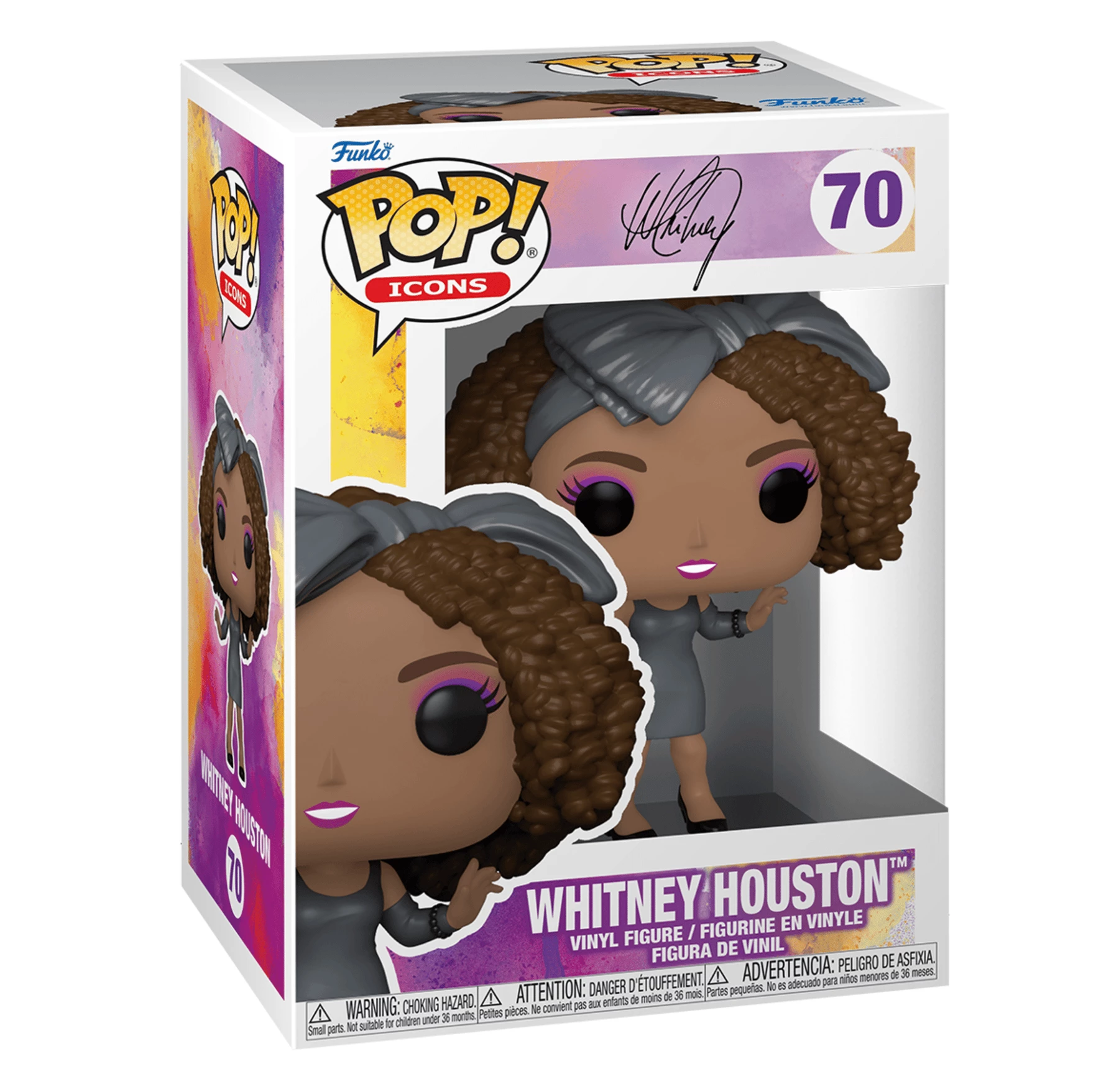 Whitney Funko Pop! Whitney Houston #70 - Image 2