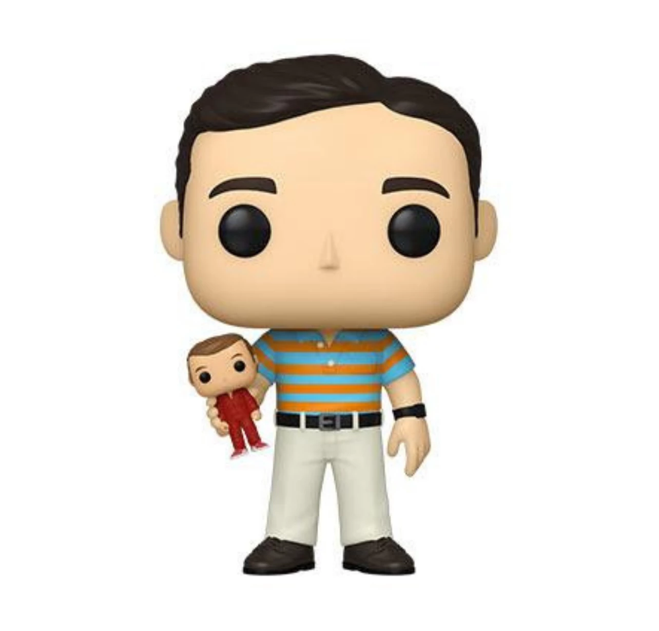 TOY RESCUE: 40 Year Old Virgin Funko Pop! Andy (Holding Oscar) CHASE #1064 (Non-Mint) - Image 2