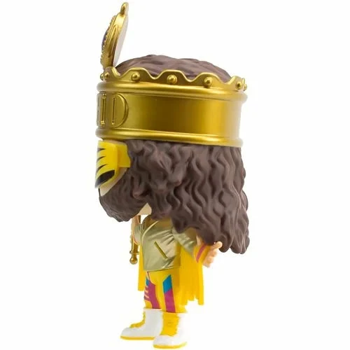 WWE Funko Pop! "Macho Man" Randy Savage (w/Macho Crown) (Metallic) #112 - Image 3