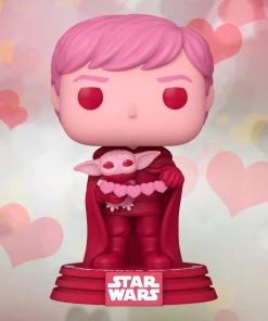 Star Wars: Valentines Funko Pop! Luke Skywalker (with Grogu) #494