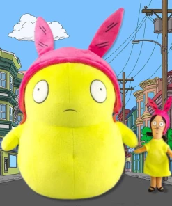Bob's Burgers The Movie X Kidrobot Kuchi Kopi & Louise HugMe Shake Action Plush