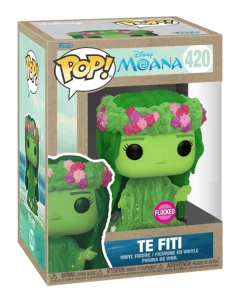 TOY RESCUE: Moana Funko Pop! Te Fiti (Flocked) (Earth Day) #420 (Non-Mint)