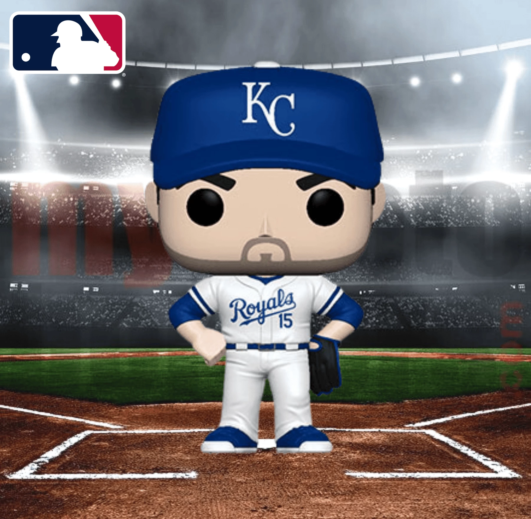 MLB: Royals Funko Pop! Whit Merrifield (Home Uniform) #69