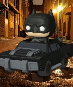 The Batman (2022) Funko Pop! Rides Batman (in Batmobile) #282