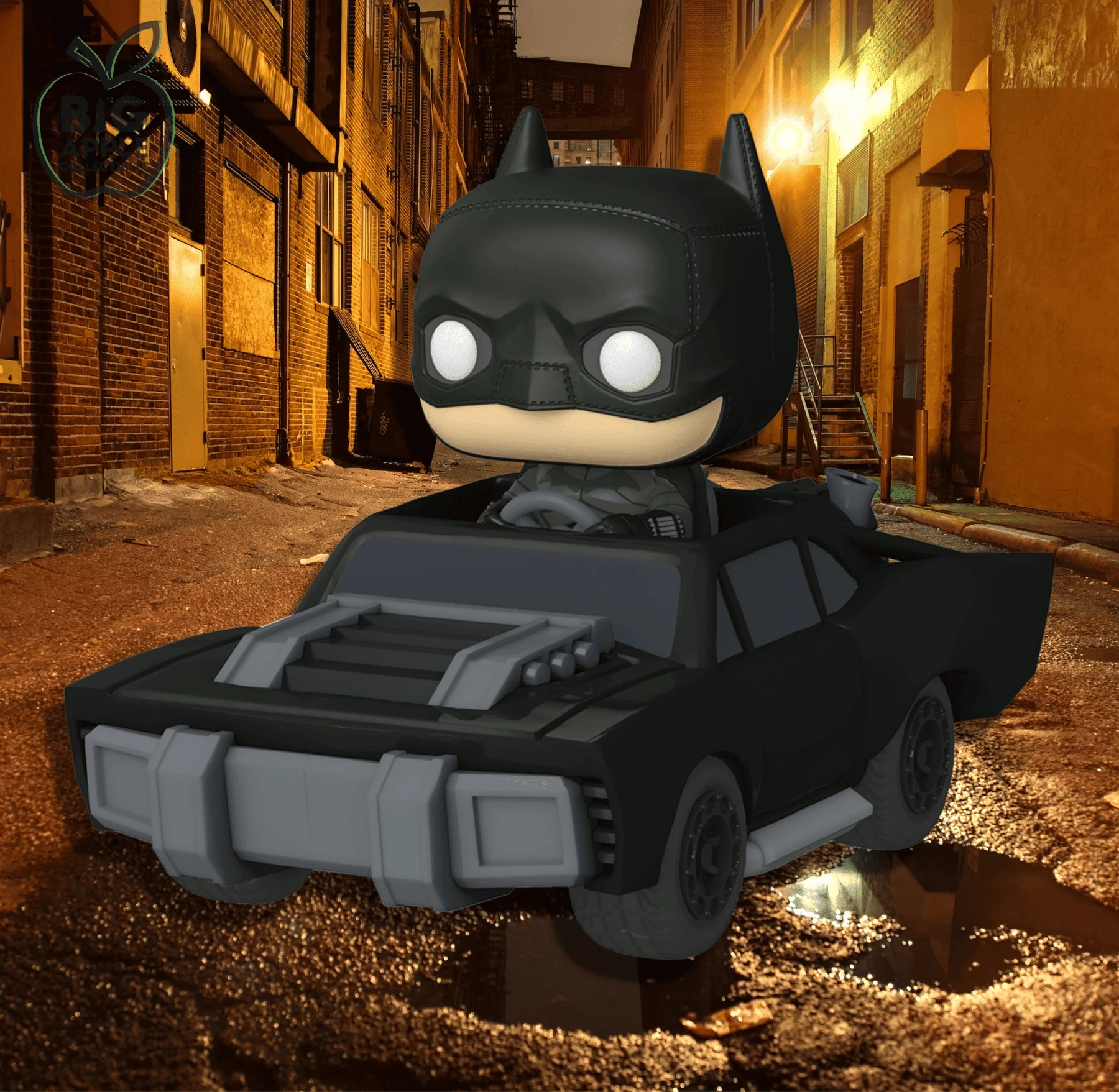The Batman (2022) Funko Pop! Rides Batman (in Batmobile) #282