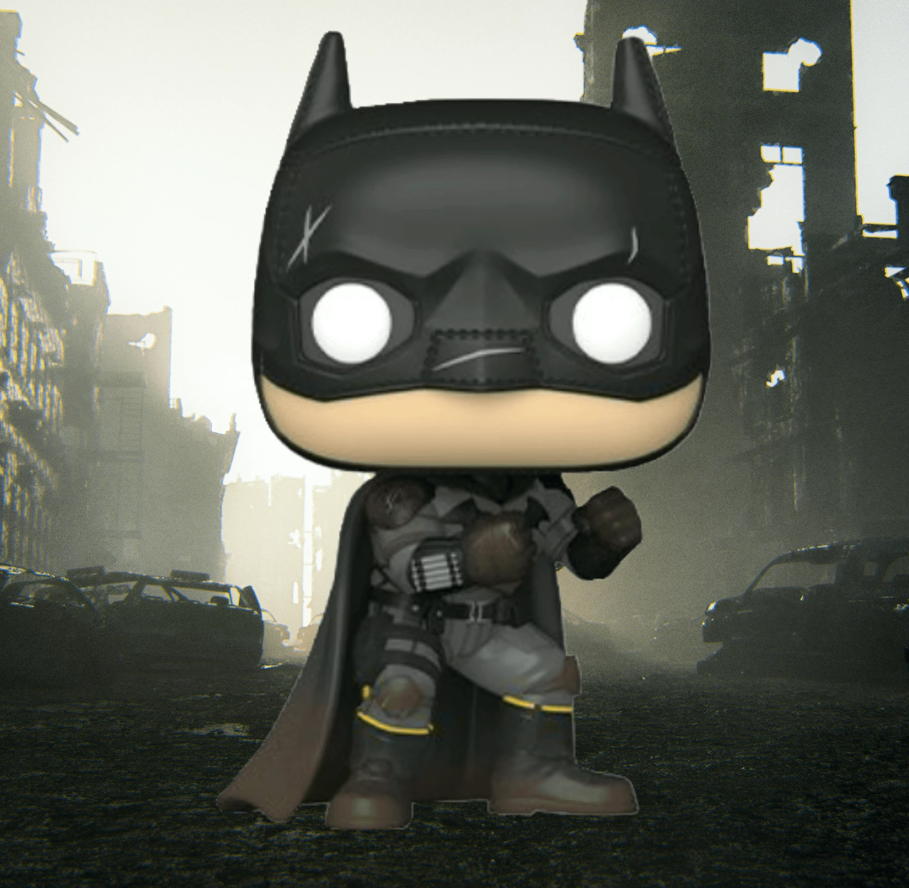 The Batman (2022) Funko Pop! Batman (Battle Damage) #1195
