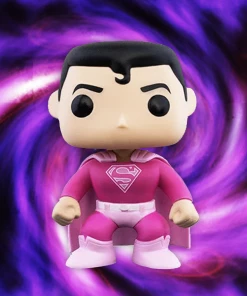 DC Breast Cancer Awareness Funko Pop! Superman (Pink) #349