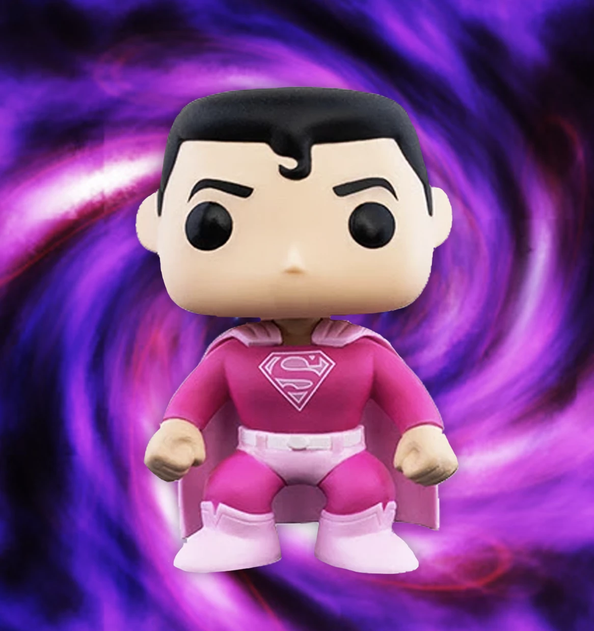 DC Breast Cancer Awareness Funko Pop! Superman (Pink) #349
