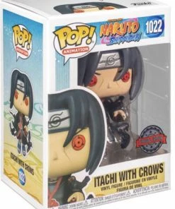 TOY RESCUE: Naruto Shippuden Funko Pop! Itachi (with Crows) #1022 (Non-Mint)