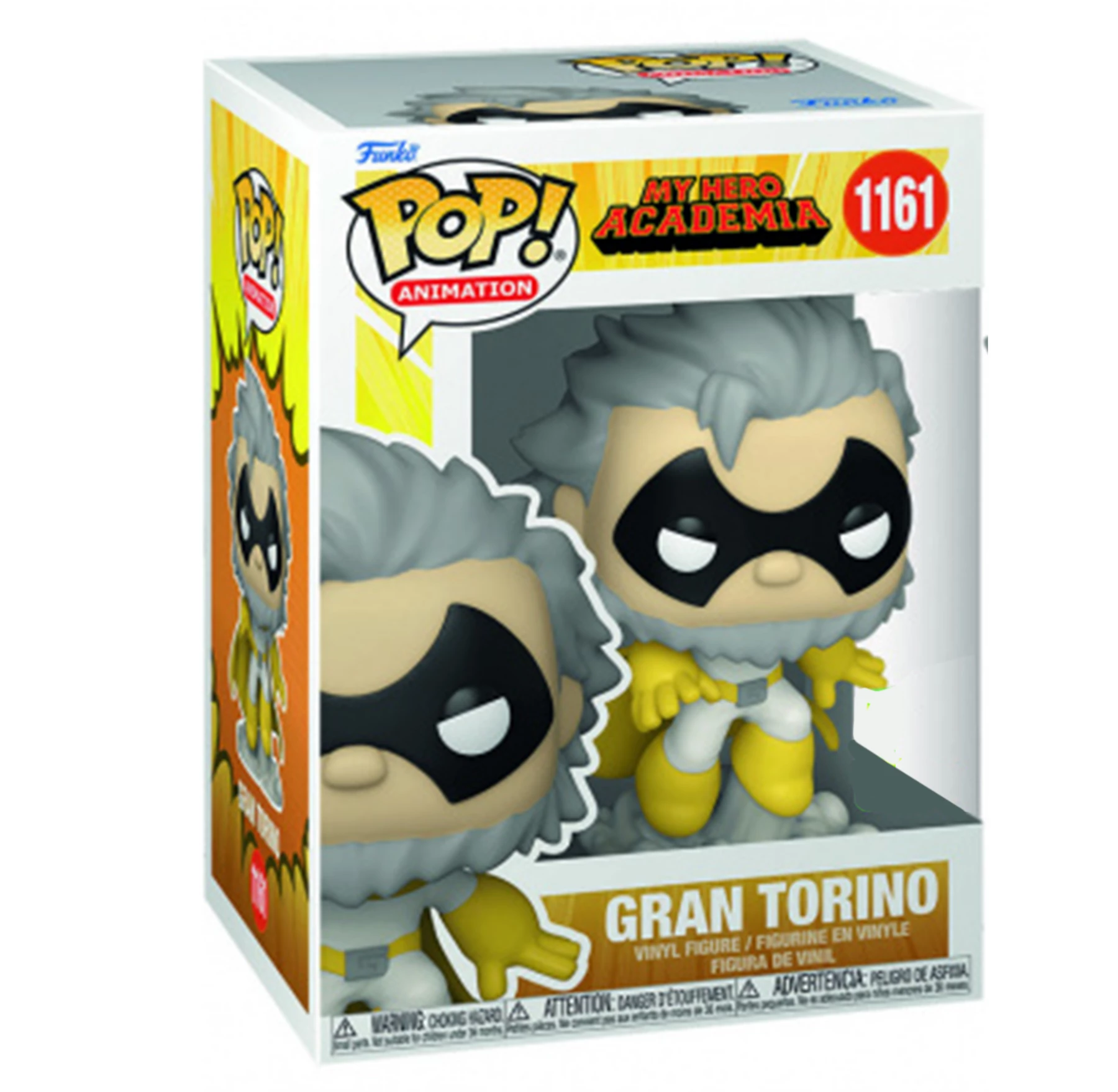 TOY RESCUE: My Hero Academia Funko Pop! Gran Torino (2022 Summer Convention) (Shared Sticker) #1161 (Non-Mint)