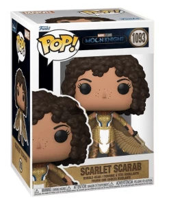TOY RESCUE: Moon Knight Funko Pop! Scarlet Scarab (2022 Summer Convention) (Shared Sticker) #1093 (Non-Mint)