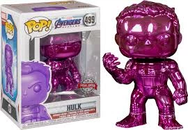 Avengers Endgame Funko Pop! Hulk (Infinity Gauntlet) (Purple Chrome) #499 - Image 3