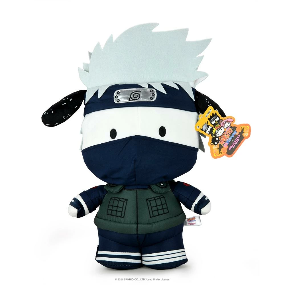 Naruto Shippuden X Sanrio Kidrobot Pochacco Kakashi 13in Plush - Image 3