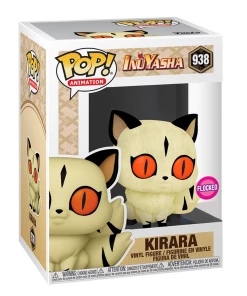 TOY RESCUE: Inuyasha Funko Pop! Kirara (Flocked) #938 (Non-Mint)