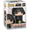 TOY RESCUE: Star Wars: The Mandalorian Funko Pop! Luke Skywalker (Hooded) (GITD) #501 (Non-Mint)