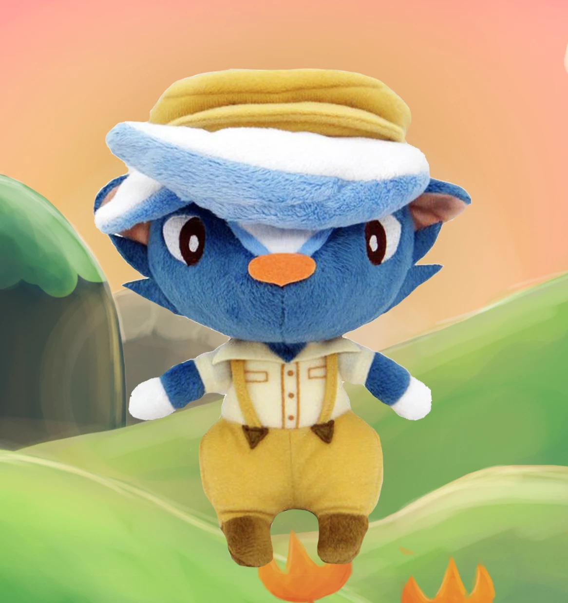 BANPRESTO Nintendo Animal Crossing Little Buddy Kicks 7in Plush