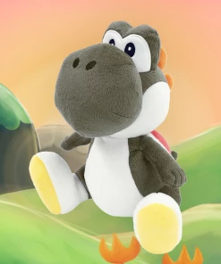 BANPRESTO Nintendo Super Mario Bros. Little Buddy Black Yoshi 8in Plush