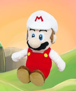 BANPRESTO Nintendo Super Mario Bros. Little Buddy Fire Mario 10in Plush