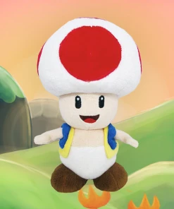 BANPRESTO Nintendo Super Mario Bros. Little Buddy Toad 8in Plush