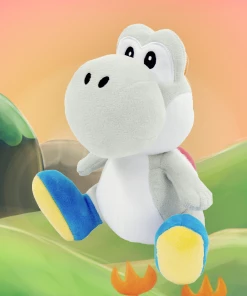BANPRESTO Nintendo Super Mario Bros. Little Buddy White Yoshi 8in Plush