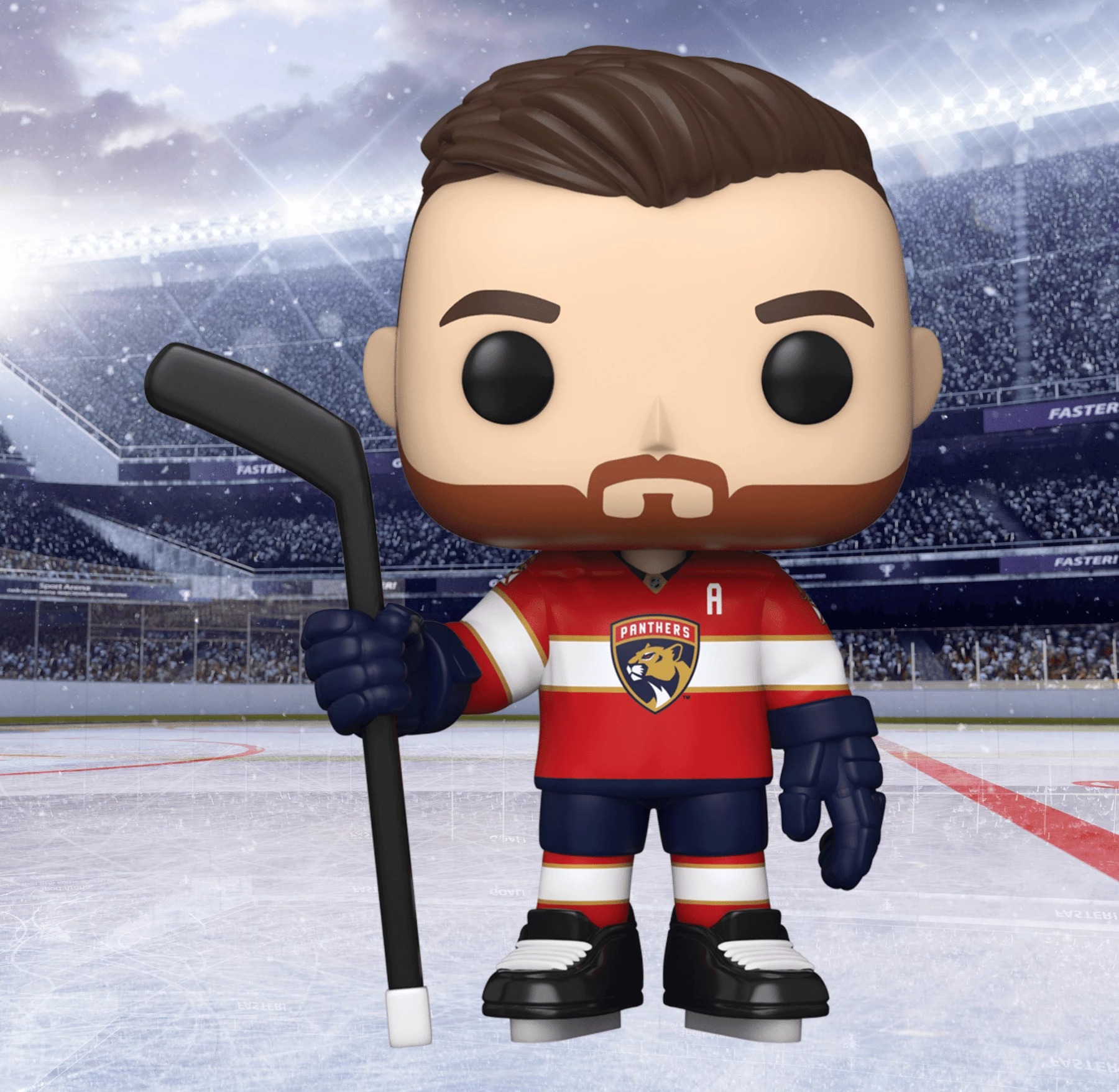 NHL Panthers Funko Pop! Jonathan Huberdeau (Red Home Uniform) #77