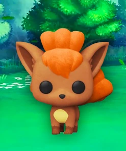 Pokemon Funko Pop! Vulpix (Flocked) (2020 Shared Sticker) #580