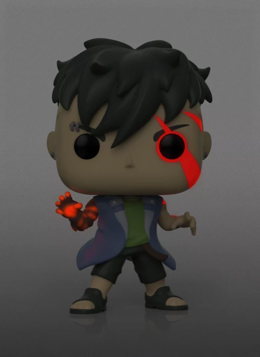 TOY RESCUE: Boruto Funko Pop! Kawaki (GITD) #1036 (Non-Mint) - Image 2