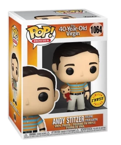 TOY RESCUE: 40 Year Old Virgin Funko Pop! Andy (Holding Oscar) CHASE #1064 (Non-Mint)
