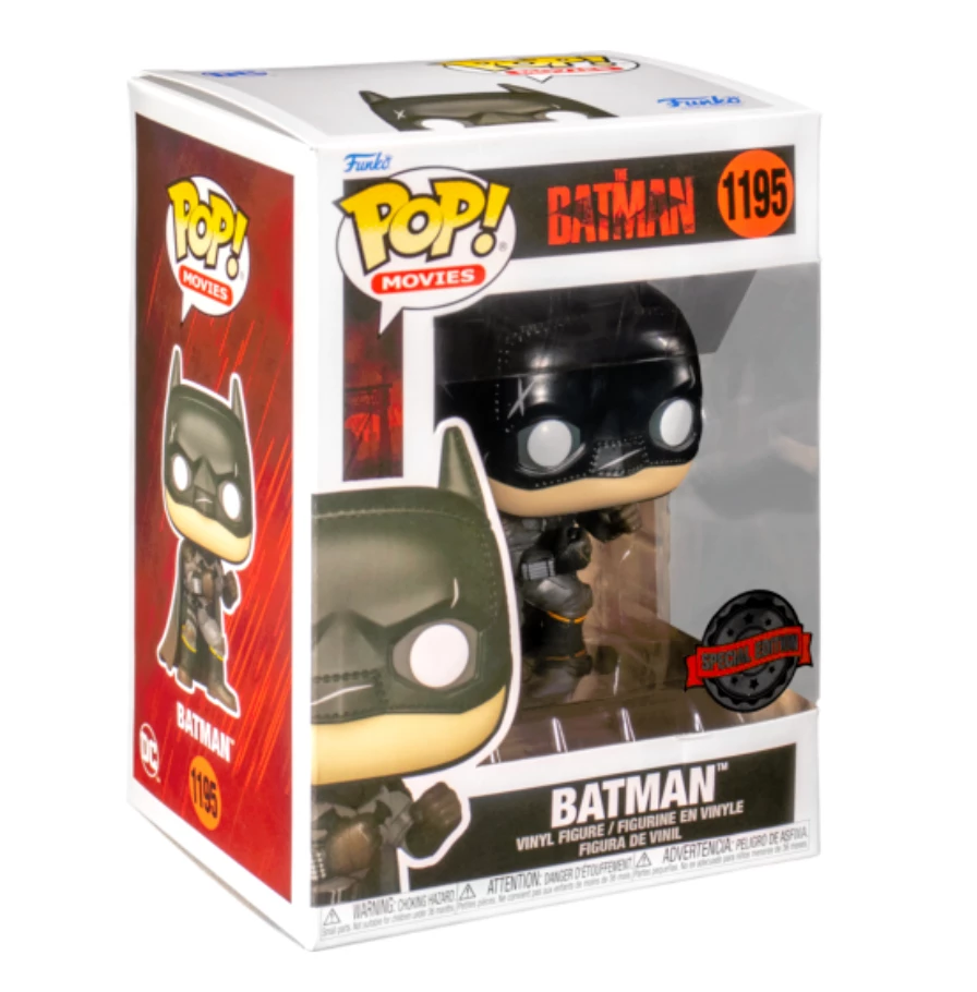 The Batman (2022) Funko Pop! Batman (Battle Damage) #1195 - Image 2