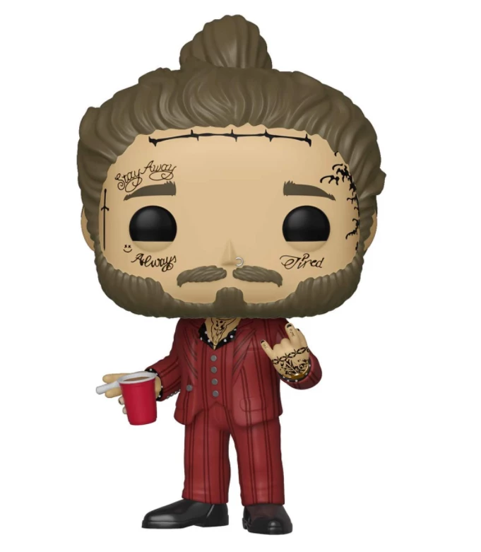 TOY RESCUE: Post Malone Funko Pop! Post Malone #111 (Non-Mint) - Image 2