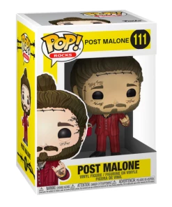 TOY RESCUE: Post Malone Funko Pop! Post Malone #111 (Non-Mint)