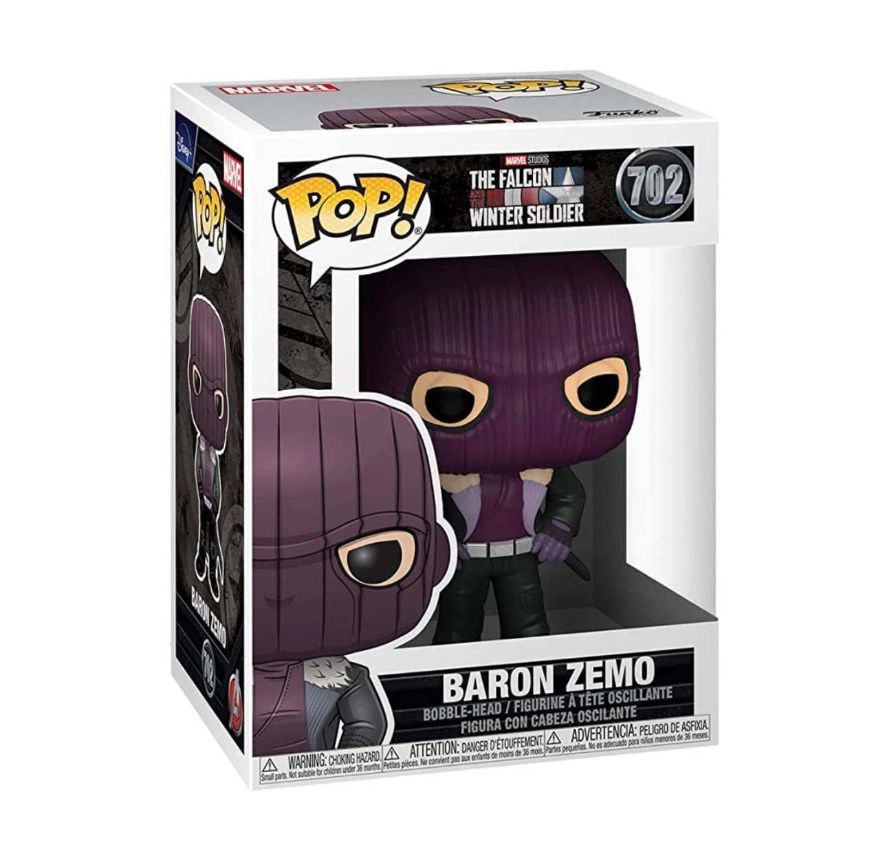 The Falcon And The Winter Soldier Funko Pop! Baron Zemo #702 - Image 2
