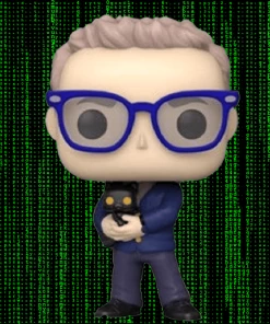 The Matrix Resurrections Funko Pop! The Analyst (with Cat) #1176