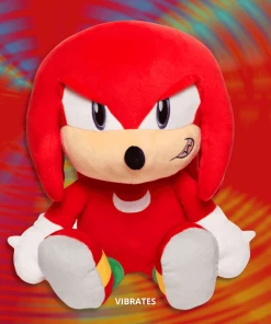 Sonic The Hedgehog X Kidrobot Knuckles HugMe Shake Action Plush