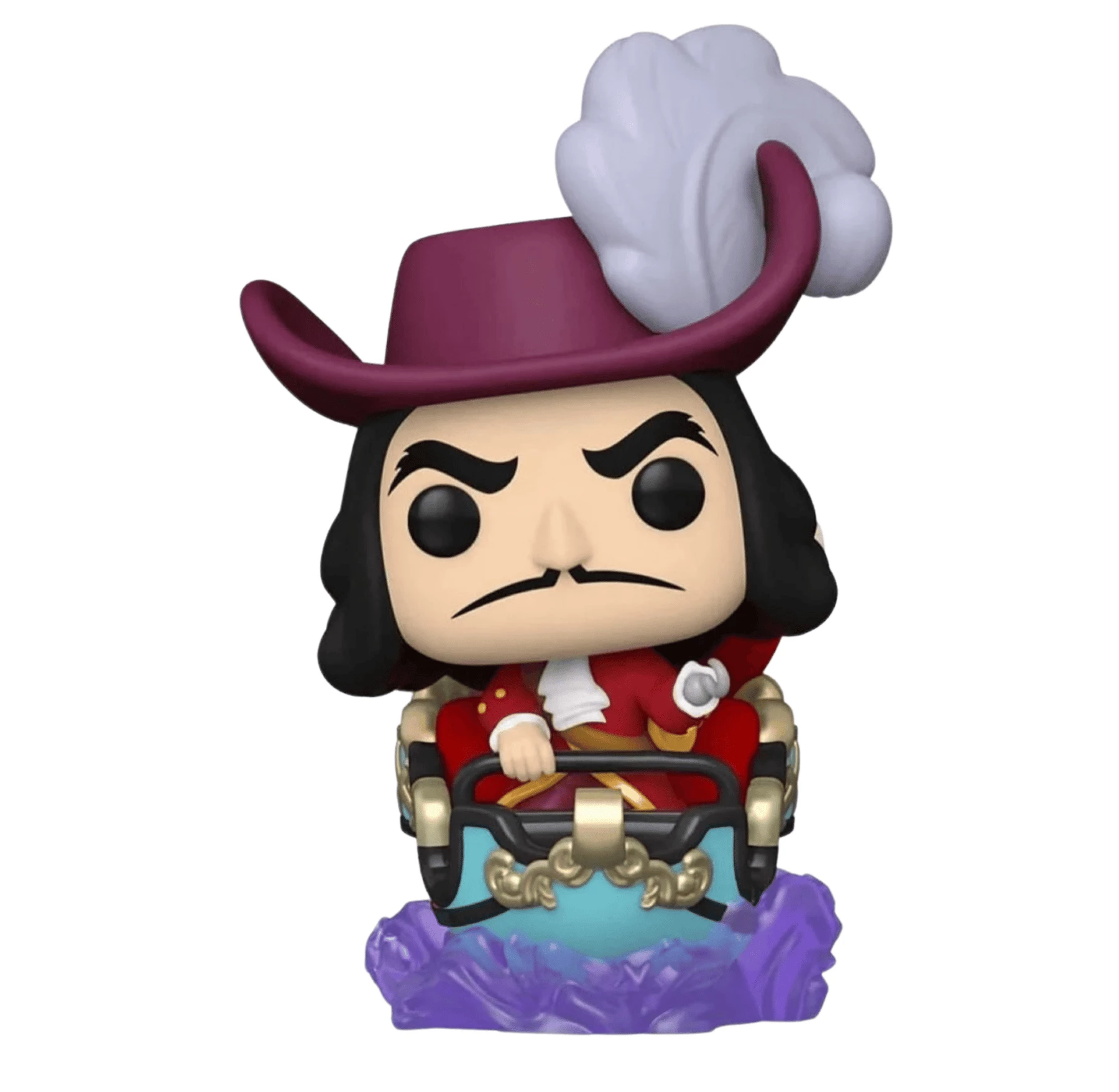 Walt Disney World 50th Funko Pop! Rides Captain Hook (on Peter Pan's Flight Attraction) #109 - Image 3