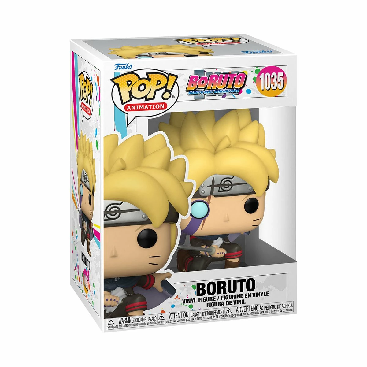 Boruto Funko Pop! Boruto (with Marks) #1035 - Image 4