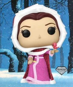 Beauty And The Beast Funko Pop! Winter Belle (with Hooded Cape) (Diamond Glitter) #1137