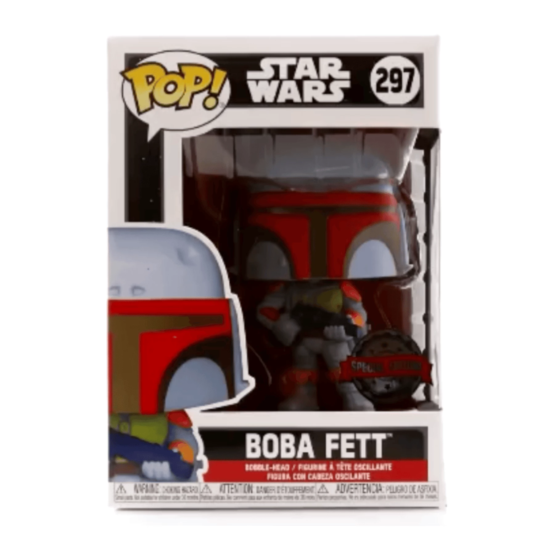 TOY RESCUE: Star Wars Funko Pop! Boba Fett (Vintage) #297 (Non-Mint)