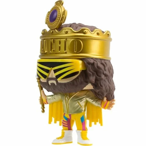 WWE Funko Pop! "Macho Man" Randy Savage (w/Macho Crown) (Metallic) #112 - Image 4